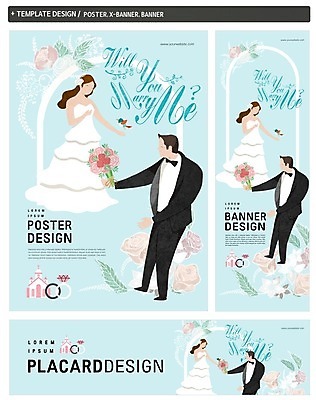 PSD 배너 커플 배너템플릿 여자 남자 가로배너 ZIP 포스터 세로배너 신부 꽃다발 웨딩드레스 신랑 결혼 정장 턱시도 성인 두명 세트 현수막 반지 웨딩박람회 템플릿 드레스 옷 꽃 장신구 관계 사람 이벤트 가로 세로 박람회 파일형식