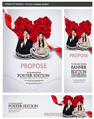 PSD 배너 커플 배너템플릿 여자 남자 가로배너 ZIP 포스터 세로배너 결혼 프로포즈 상반신 20대 성인 두명 세트 장미 한국인 현수막 하트 커플반지 웨딩박람회 모양 템플릿 꽃 관계 사람 동양인 이벤트 청년 가로 세로 반지 박람회 파일형식