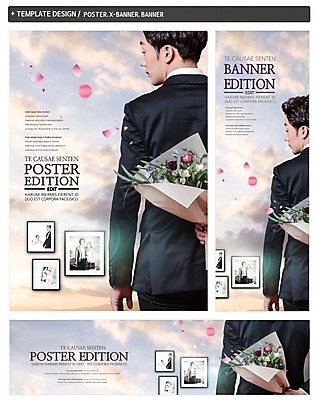 PSD 구름 배너 커플 배너템플릿 여자 남자 가로배너 꽃잎 ZIP 포스터 세로배너 꽃다발 액자 결혼 하늘 여러명 20대 성인 뒷모습 세트 한국인 현수막 웨딩박람회 자연요소 템플릿 꽃 뷰포인트 다수 관계 사람 동양인 이벤트 청년 가로 세로 박람회 파일형식