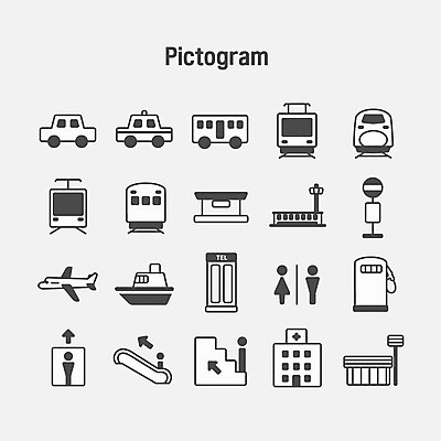 아이콘 교통수단 자동차 비행기 병원 사람없음 건물 픽토그램 계단 기차 표지판 전철 역 공항 엘리베이터 공중전화 화장실 에스컬레이터 주유소 선박 인프라 2D아이콘 AI파일 건축물 육상교통 교통 수상교통 의학 항공교통 교통시설 대중교통 알림판 전화기 파일형식 벡터