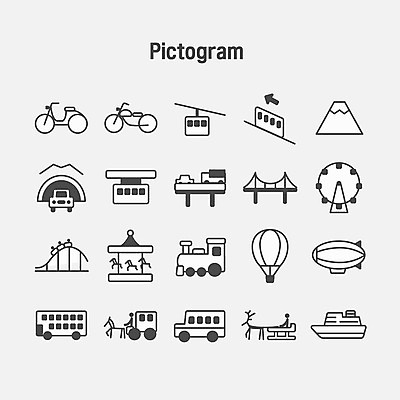 아이콘 자동차 산 버스 사람없음 픽토그램 자전거 오토바이 열기구 다리 터널 곤돌라 놀이기구 비행선 썰매 대관람차 마차 회전목마 케이블카 롤러코스터 선박 2D아이콘 AI파일 길 육상교통 교통수단 수상교통 항공교통 대중교통 신체부위 바이크 파일형식 벡터