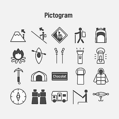 아이콘 배낭 낚시 텐트 사람없음 픽토그램 초콜릿 등산 망원경 캠핑 도구 램프 나침반 모닥불 캠핑카 보온병 등산스틱 2D아이콘 AI파일 가방 자동차 불 레저 디저트 조명 캠핑도구 트래킹 등산용품 파일형식 벡터