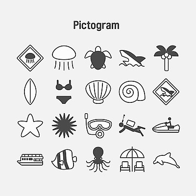 아이콘 수영복 바다 조개 불가사리 어류 사람없음 픽토그램 야자수 파라솔 표지판 서핑보드 스노클링 거북이 소라 돌고래 스쿠버다이빙 문어 상어 해파리 스노클링용품 선박 2D아이콘 AI파일 나무 옷 스포츠용품 수상교통 포유류 파충류 어패류 극피동물 연체동물 알림판 수중동물 수상스포츠 보드_스포츠 자포동물 파일형식 벡터