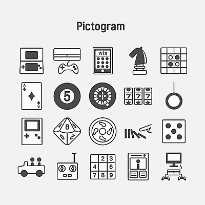 아이콘 놀이 모바일 사람없음 픽토그램 게임 말_게임 트럼프 게임기 보드게임 2D아이콘 AI파일 놀이용품 파일형식 벡터