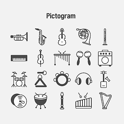 아이콘 악기 음악 사람없음 픽토그램 헤드폰 스피커 건반 플루트 나팔 바이올린 북 트라이앵글 드럼 탬버린 첼로 하프 실로폰 심벌즈 오케스트라 전자피아노 2D아이콘 AI파일 음향기기 현악기 문화예술 타악기 관악기 악단 피아노 파일형식 벡터 찰현악기