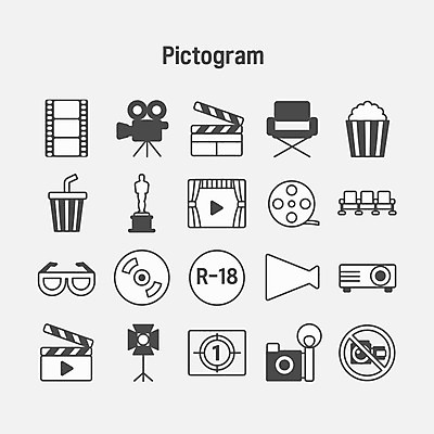 아이콘 안경 의자 조명 사람없음 픽토그램 카메라 촬영 필름 영화 콜라 팝콘 영사기 동영상 2D아이콘 AI파일 잡화 가구 문화예술 전자제품 탄산음료 파일형식 벡터