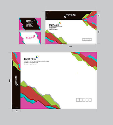 템플릿 무늬 명함 명함템플릿 서류봉투 편지봉투 사람없음 세트 컬러풀 패키지 겹침 봉투템플릿 우편봉투 비즈디자인 봉투디자인 이미지템플릿 AI파일 컬러 봉투 편지 우편물 파일형식 벡터