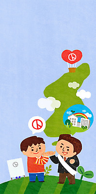 전신 PSD 남자 지도 일러스트 성인 두명 열기구 선거 약속 선거유세 투표소 공약 유권자 국내일러스트 항공교통 사람 투표 민주주의 파일형식