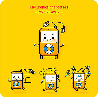 캐릭터 이어폰 음표 일러스트 사람없음 귀여움 음악감상 MP3 소음 사물캐릭터 일러캐릭터 AI파일 기호 음악 음향기기 컨셉 전자제품 소리 감상 파일형식 벡터