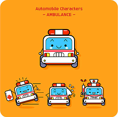 캐릭터 일러스트 주사기 사람없음 약 귀여움 구급차 사물캐릭터 자동차캐릭터 일러캐릭터 AI파일 컨셉 의학 의료기기 자동차 파일형식 벡터