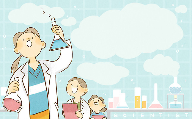 PSD 여자 남자 일러스트 프레임 실험 상반신 성인 세명 과학자 검사_조사 비커 장래희망 과학실 프레임일러스트 국내일러스트 직업 과학 실험기구 사람 학자 파일형식