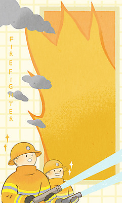 PSD 남자 일러스트 창문 불 프레임 상반신 성인 두명 연기 소방관 화재 장래희망 프레임일러스트 국내일러스트 자연요소 사람 구조원 소방 사건 파일형식