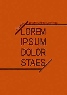 템플릿 표지 선 사람없음 주황색 프레젠테이션 문서템플릿 서식 레이아웃 문서 제안서 이미지템플릿 AI파일 컬러 파일형식 벡터