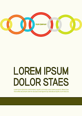 템플릿 표지 사람없음 원형 연결 프레젠테이션 문서템플릿 서식 레이아웃 문서 제안서 이미지템플릿 AI파일 도형 파일형식 벡터