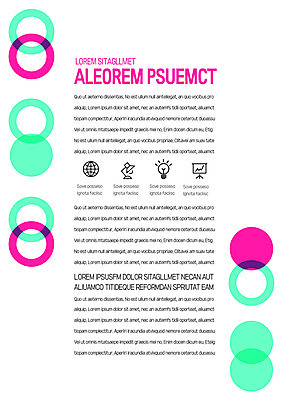 템플릿 내지 사람없음 픽토그램 원형 프레젠테이션 문서템플릿 서식 레이아웃 문서 제안서 겹침 이미지템플릿 AI파일 도형 파일형식 벡터