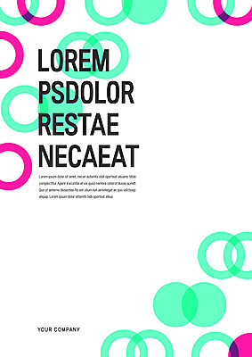 템플릿 표지 사람없음 원형 프레젠테이션 문서템플릿 서식 레이아웃 문서 제안서 겹침 이미지템플릿 AI파일 도형 파일형식 벡터