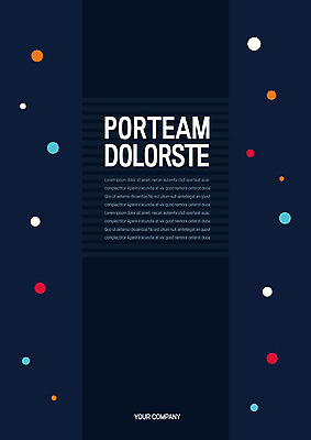 템플릿 표지 사람없음 원형 프레젠테이션 문서템플릿 서식 레이아웃 문서 제안서 이미지템플릿 AI파일 도형 파일형식 벡터