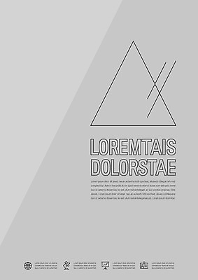 템플릿 표지 사람없음 픽토그램 삼각형 프레젠테이션 문서템플릿 서식 레이아웃 문서 제안서 사선무늬 이미지템플릿 AI파일 도형 파일형식 벡터