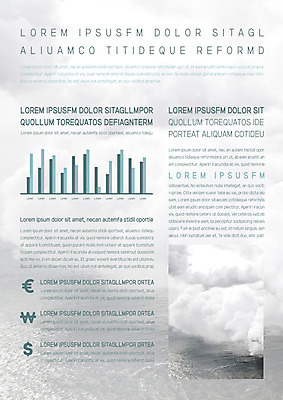 구름 템플릿 내지 바다 그래프 사람없음 프레젠테이션 문서템플릿 서식 레이아웃 문서 제안서 이미지템플릿 AI파일 자연요소 파일형식 벡터