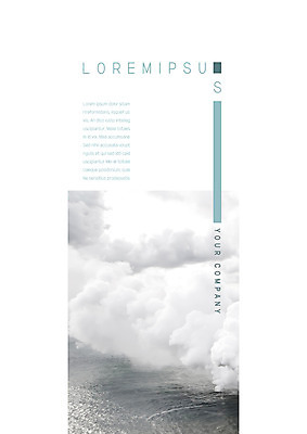 구름 템플릿 표지 바다 사람없음 프레젠테이션 문서템플릿 서식 레이아웃 문서 제안서 이미지템플릿 AI파일 자연요소 파일형식 벡터