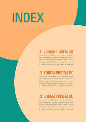 템플릿 내지 사람없음 원형 프레젠테이션 문서템플릿 서식 레이아웃 문서 제안서 겹침 목차 이미지템플릿 AI파일 도형 파일형식 벡터