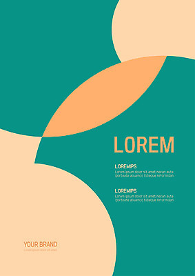 템플릿 표지 사람없음 원형 프레젠테이션 문서템플릿 서식 레이아웃 문서 제안서 겹침 이미지템플릿 AI파일 도형 파일형식 벡터