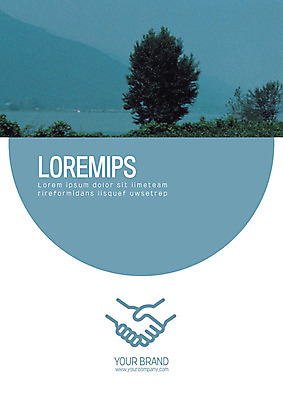 나무 템플릿 표지 악수 사람없음 원형 프레젠테이션 문서템플릿 서식 레이아웃 문서 제안서 이미지템플릿 AI파일 도형 식물 손짓 파일형식 벡터