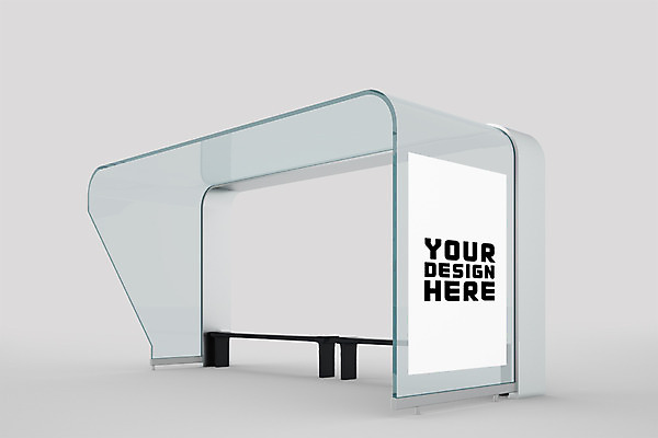 PSD 편집 편집이미지 프레임 광고판 사람없음 그래픽 3D 버스정류장 디지털합성 옥외간판 옥외광고 디지털아트 목업 편집실사 편집3D 간판 알림판 역 CG 판 파일형식