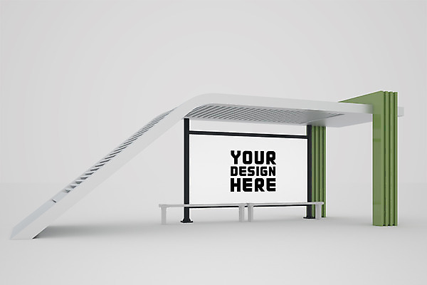 PSD 편집 편집이미지 프레임 광고판 사람없음 그래픽 3D 버스정류장 디지털합성 옥외간판 옥외광고 디지털아트 목업 편집실사 편집3D 간판 알림판 역 CG 판 파일형식