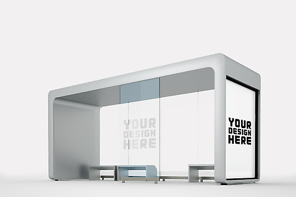 PSD 편집 편집이미지 프레임 광고판 사람없음 그래픽 3D 버스정류장 디지털합성 옥외간판 옥외광고 디지털아트 목업 편집실사 편집3D 간판 알림판 역 CG 판 파일형식