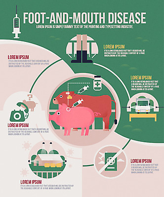 일러스트 주사기 장화 사람없음 농장 인포그래픽 돼지 소 바이러스 전화기 예방 방역 소독 신고 구제역 아프리카돼지열병 국내일러스트 AI파일 신발 농업 포유류 의료기기 파일형식 벡터 돼지전염병