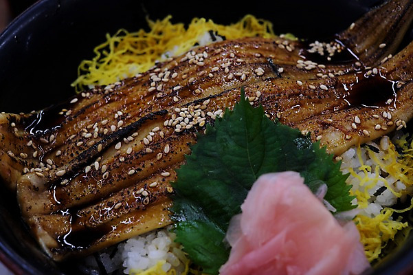 포토 JPG 음식 근접촬영 사람없음 장어 덮밥 깻잎 생강초절임 장어덮밥 일본음식 국내포토 뷰포인트 채소 어류 절임 파일형식