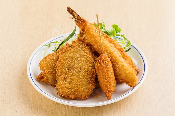 포토 JPG 음식 실내 근접촬영 사람없음 튀김 꼬치 새우튀김 생선튀김 일본음식 국내포토 뷰포인트 새우 내부 파일형식