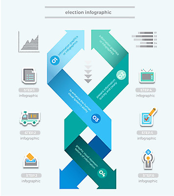 화살표 리본 일러스트 그래프 사람모양 텔레비전 인포그래픽 트럭 투표 선거 투표함 국내일러스트 AI파일 모양 자동차 전자제품 민주주의 파일형식 벡터