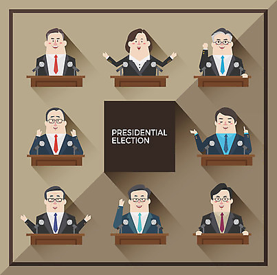 여자 남자 일러스트 모션 여러명 성인 세트 선거 단상 선거유세 대선후보 대통령선거 국내일러스트 AI파일 다수 사람 민주주의 후보 파일형식 벡터