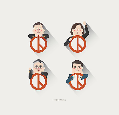 여자 남자 일러스트 여러명 성인 세트 도장 투표 선거 기표봉 기표문양 대선후보 대통령선거 국내일러스트 AI파일 문양 다수 사람 민주주의 후보 파일형식 벡터
