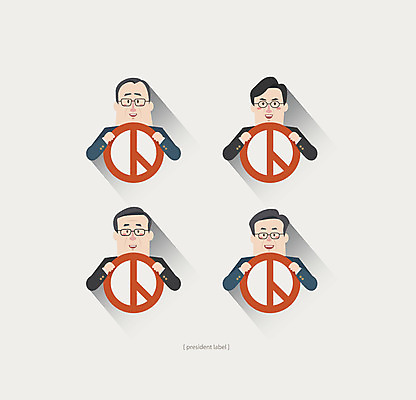 남자 일러스트 여러명 성인 세트 도장 투표 선거 기표봉 기표문양 대선후보 대통령선거 국내일러스트 AI파일 문양 다수 사람 민주주의 후보 파일형식 벡터