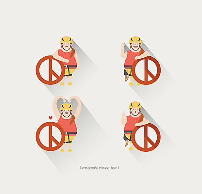 여자 일러스트 여러명 세트 도장 하트 헬멧 선거 기표봉 기표문양 유권자 국내일러스트 AI파일 모양 문양 다수 사람 보호장비 투표 민주주의 파일형식 벡터