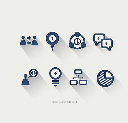 아이콘 전구 표시 그래프 대화 사람없음 세트 번개 투표 플랫아이콘 말다툼 2D아이콘 AI파일 날씨 말하기 선거 싸움 파일형식 벡터