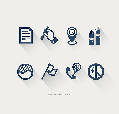 아이콘 손 사람없음 신체부위 세트 깃발 투표 전화기 플랫아이콘 문서 태극 2D아이콘 AI파일 문양 사람 선거 파일형식 벡터
