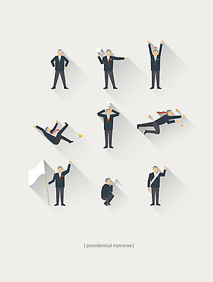 아이콘 남자 말풍선 모션 여러명 성인 세트 하트 깃발 플랫아이콘 대선후보 대통령선거 2D아이콘 AI파일 모양 다수 사람 선거 후보 파일형식 벡터