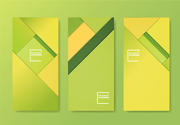 도형 포스터 무늬 일러스트 따뜻함 사람없음 연두색 기하학 메터리얼디자인 그리너리 국내일러스트 AI파일 디자인 초록색 파일형식 벡터 트랜드컬러