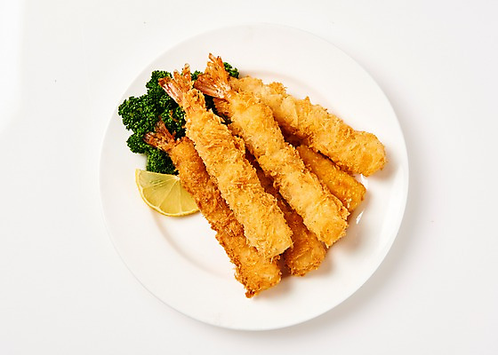 포토 JPG 그릇 접시 음식 사람없음 하이앵글 튀김 레몬 안주 야식 새우튀김 국내포토 식기 뷰포인트 과일 새우 파일형식