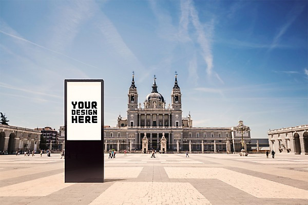 PSD 편집이미지 광고판 사람 여러명 그래픽 3D 문화재 디지털합성 합성 옥외간판 옥외광고 키오스크 디지털아트 목업 편집실사 편집3D 다수 간판 알림판 CG 판 파일형식