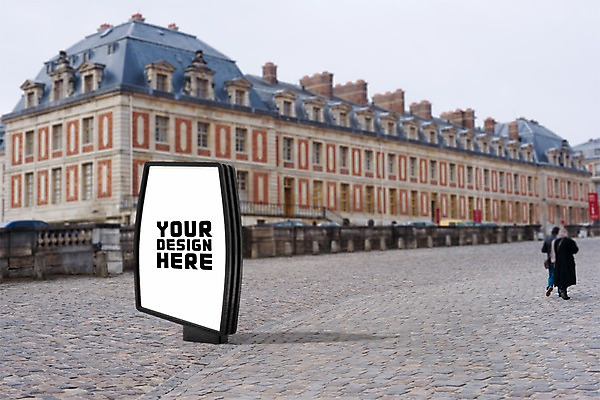 PSD 편집 편집이미지 광고판 사람 두명 그래픽 3D 도심 디지털합성 합성 광장 옥외간판 옥외광고 키오스크 디지털아트 목업 편집실사 편집3D 간판 알림판 도시 CG 판 파일형식