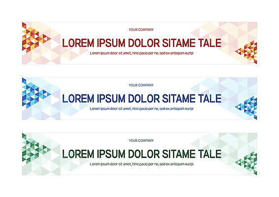 템플릿 배너 배너템플릿 가로배너 패턴 사각프레임 사람없음 현수막 삼각형 입체 기하학 배너세트 AI파일 도형 무늬 프레임 가로 세트 사각형 파일형식 벡터