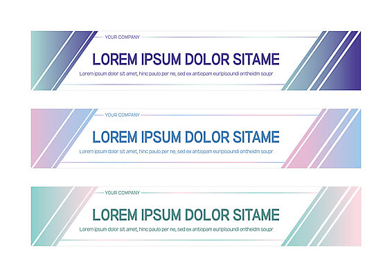 템플릿 배너 배너템플릿 가로배너 사각프레임 사람없음 사각형 현수막 삼각형 그라데이션 배너세트 AI파일 도형 프레임 가로 세트 파일형식 벡터