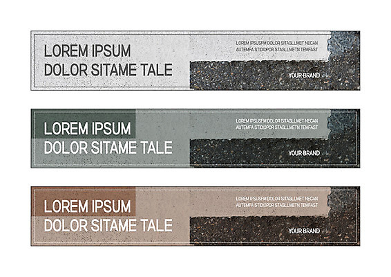 템플릿 배너 배너템플릿 가로배너 사각프레임 사람없음 사각형 현수막 질감 돌재질 배너세트 AI파일 도형 재질 프레임 가로 세트 돌_바위 파일형식 벡터