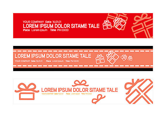 템플릿 배너 배너템플릿 가로배너 점선 패턴 사각프레임 사람없음 선물상자 현수막 배너세트 AI파일 선 무늬 프레임 선물 가로 세트 상자 사각형 파일형식 벡터