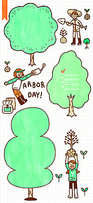 전신 PSD 나무 여자 남자 일러스트 산 프레임 웃음 들기 성인 세명 새싹 물뿌리개 삽 식목일 거름 프레임일러스트 국내일러스트 식물 기념일 모션 표정 사람 파일형식